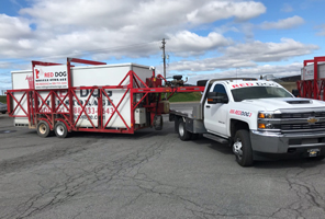 Red Dog Mobile Storage, LLC Delivery of Unit